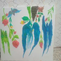 قاب عکس گچبری آبپری|تابلو، نقاشی، عکس|بابل, |دیوار