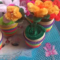 گلدان های فانتزی باگل مخملی20هزارتومان.