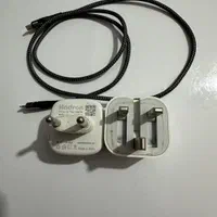 شارژر.تبدیل.کابل آیفون در حد نو سالم
