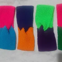 هدبند های فانتزی دو رنگ دستبافت