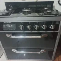 گاز طرح فر صفحه شیشه ای