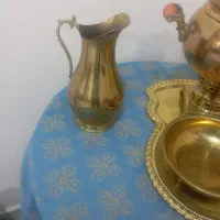 سماور زغالی جدید یک هفته خرید با وسایل کاملش|سماور، چای‌ساز، قهوه‌ساز|نهاوند, |دیوار