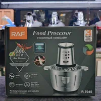 خردکن مخلوط کن همزن۳لیتر۴تیغ پرس رافRAF مدل R.7045|خردکن، آسیاب، غذاساز|تبریز, |دیوار