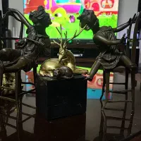 حراج ۹ عدد مجسمه قیمت مناسب مجسمه برنزی|مجسمه، تندیس، ماکت|تهران, اکباتان|دیوار
