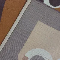 دوعدد گلیم فرش شیک کرک بلند ،نرم ،ترک|گلیم، جاجیم، گبه|بروجرد, |دیوار