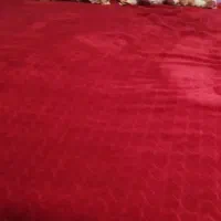 تخت دونفره کارکرده همراه با تشک