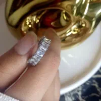 انگشتر تنیسی سفید|زیورآلات و اکسسوری|شیراز, عادل آباد|دیوار