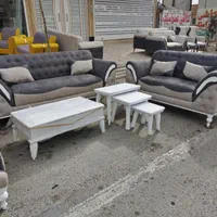 میز چهارتیکه مبل|مبلمان خانگی و میز عسلی|بیرجند, |دیوار