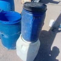 بشکه پلاستیکی ابی|ظروف نگهدارنده، پلاستیکی، یکبارمصرف|تربت جام, المهدی|دیوار