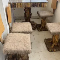 میز غذاخوری چوب
