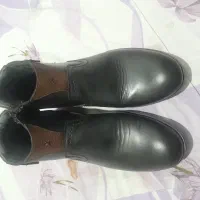 کفش نیم بوت مردانه زیپ دار یبار بیشتر پوشیده نشده