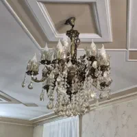 لوستر ۶ شاخه بزنزی|لوستر و چراغ آویز|تهران, صاحب الزمان|دیوار