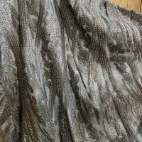 لباس مجلسی سنگ دوزی شده|لباس|شیراز, زرهی|دیوار