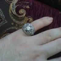 انگشتر نقره زنانه