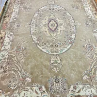 فرش ۱۲ متری رنگ گردویی