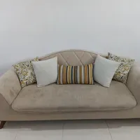 فروش ویژه مبلمان هشت نفره با میز وسط و عسلی