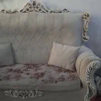 مبل هفت نفره همراه با میز جلو مبلی و دو عسلی|مبلمان خانگی و میز عسلی|تهران, تاکسیرانی|دیوار