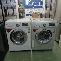 ماشین لباسشویی الجی اصل کره 8کیلویی نمایشگاهی