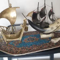 ۲عدد کشتی قدیمی