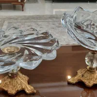 ظروف کریستال میوه خوری واجیل خوری اصلی بوهمیا