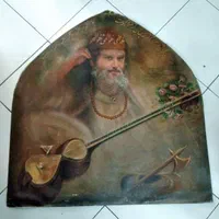 نقاشی قدیمی رنگ روغن