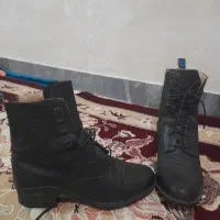 کفش نیم پول چرم اصل