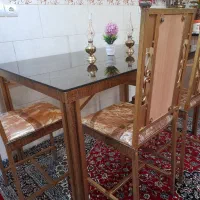 میز غذا خوری ۶نفره|میز و صندلی غذاخوری|اقبالیه, |دیوار
