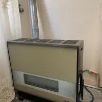 بخاری گازی سالم و تمیز