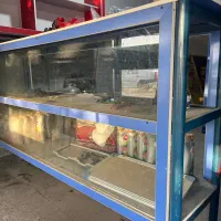 قفسه و میز و ویترین|فروشگاه و مغازه|میانه, |دیوار