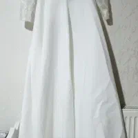 لباس عقد و یا عروسی ساتن نو سایز ۳۸ و ۴۰|لباس|رشت, جهاد|دیوار