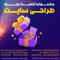 پکیج استثنایی طراحی وب سایت/خدمات اینترنتی