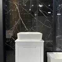 کابین روشویی توچال با سنگ