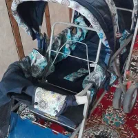 کالسکه دوقلو درحد نو