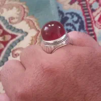 انگشتر نگین عقیق یمن|جواهرات|بم, |دیوار