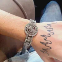 دستبند نگینی مردانه