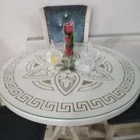 میز غذاخوری 4نفره|میز و صندلی غذاخوری|قم, دروازه ری|دیوار