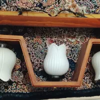 لوستر چوبی