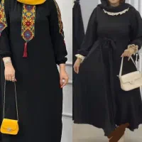 مانتو و پیراهن مجلسی مشکی روز مادر