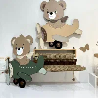 اسباب بازی چوبی شبخواب کودک