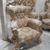 مبل سلطنتی ۹نفره تاج بلند درحدنو