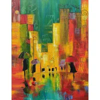 تابلو نقاشی رنگ روغن