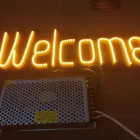 تابلو ال ای دی Welcome