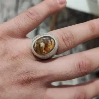 انگشتر شجر پاییزی گل سفید