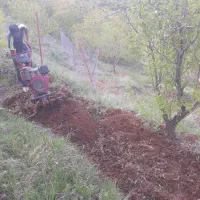 خدمات شخم باتیلر.چاله درخت فنس سمپاشی چالکود