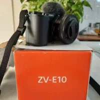 دوربین سونی صد در صد نو zv e10