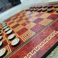 شطرنج دو طرفه جنس چوبی