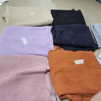 انواع تکه پارچه ته طاقه پارچه کبریتی کرپ مخمل