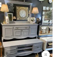 ست اینه کنسول و میز تلویزیون طرح پتینه فقط 14ونیم