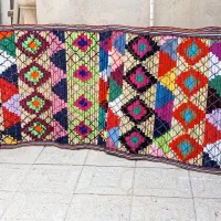 دو عدد چیت رنگی|فرش|ایلام, |دیوار