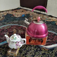 قوری کتری نو.چهارپایه آهنی.سرویس قابلمه|ظروف پخت‌وپز|مشهد, عباس‌آباد|دیوار